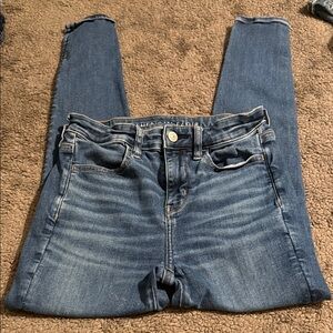 American Eagle Women's Skinny Blue Jeans